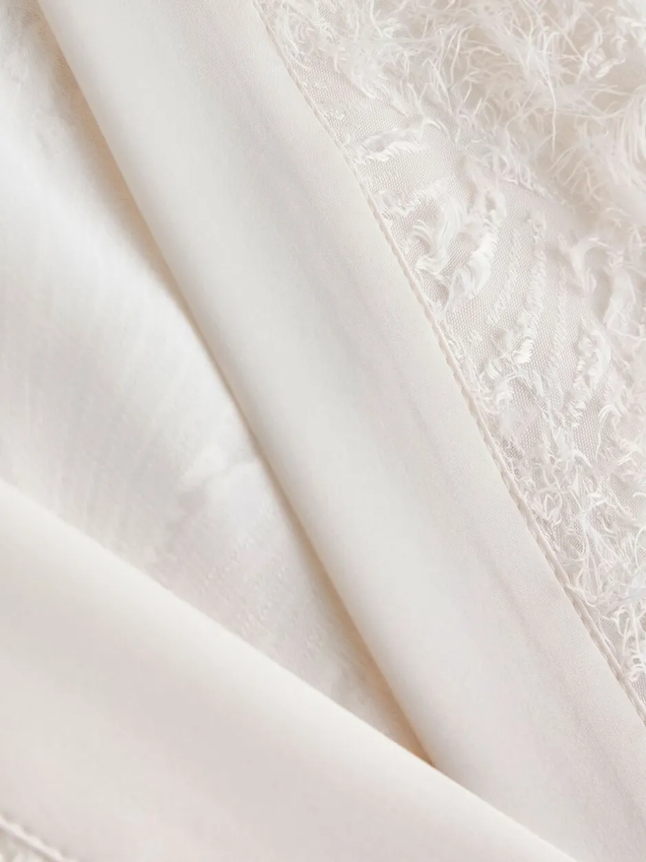 Badjassen|B by Ted Baker Feather Ivory Bridal Robe