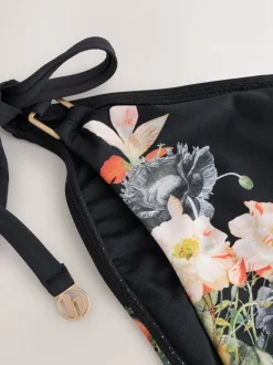 Badkleding|B by Ted Baker Koi Tie Side Black Briefs