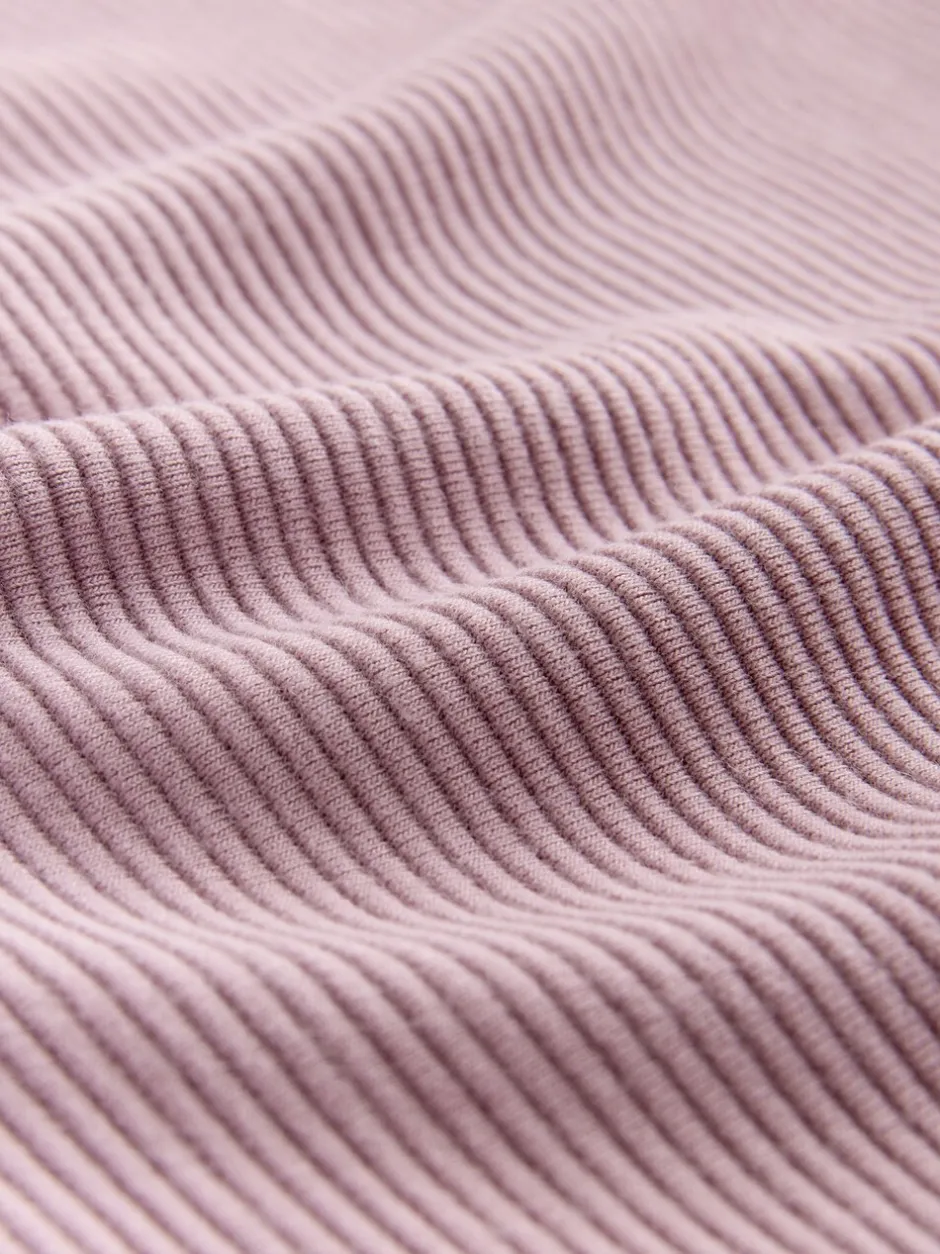Pyjama's|Loungewear*B by Ted Baker Pink Ottoman Rib Lounge Top