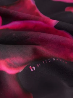 Pyjama's|Loungewear*B by Ted Baker Purple Satin Floral Cami Pyjamas