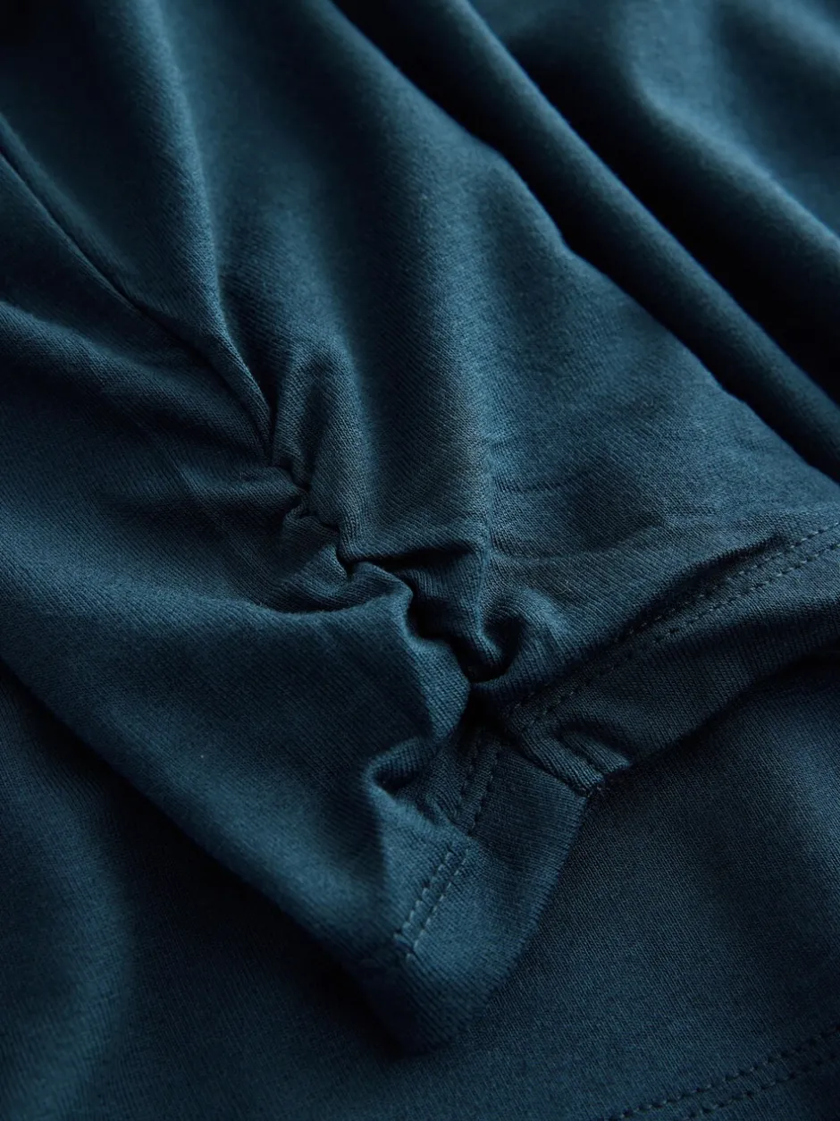 Pyjama's|Loungewear*B by Ted Baker Teal Blue Floral Satin Jersey Pyjamas