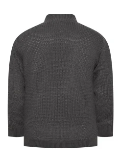 Jassen En Jacks|BadRhino Big & Tall Full Zip Cable Sherpa Lined Jacket