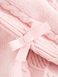 Gebreide Kleding|Baker by Ted Baker 2 Piece Bow Knitted Cardigan & Leggings Set