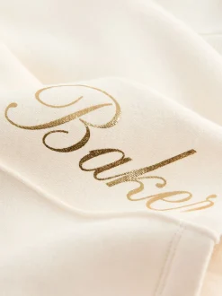 Sweaters En Hoody´S|Baker by Ted Baker 2 Piece Cream Sweat & Pintuck Wide Leg Jogger Set