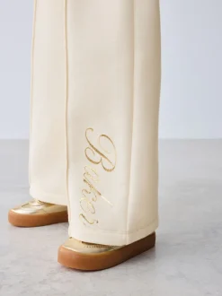 Sweaters En Hoody´S|Baker by Ted Baker 2 Piece Cream Sweat & Pintuck Wide Leg Jogger Set