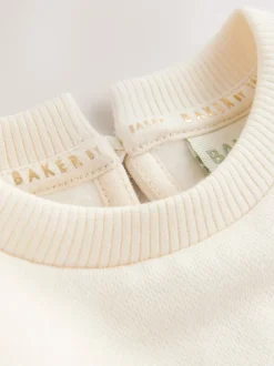 Sweaters En Hoody´S|Baker by Ted Baker 2 Piece Cream Sweat & Pintuck Wide Leg Jogger Set