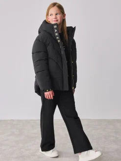 Schoolkleding|Jassen En Jacks*Baker by Ted Baker - Regenbestendige korte gewatteerde jas