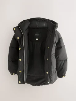 Schoolkleding|Jassen En Jacks*Baker by Ted Baker - Regenbestendige korte gewatteerde jas