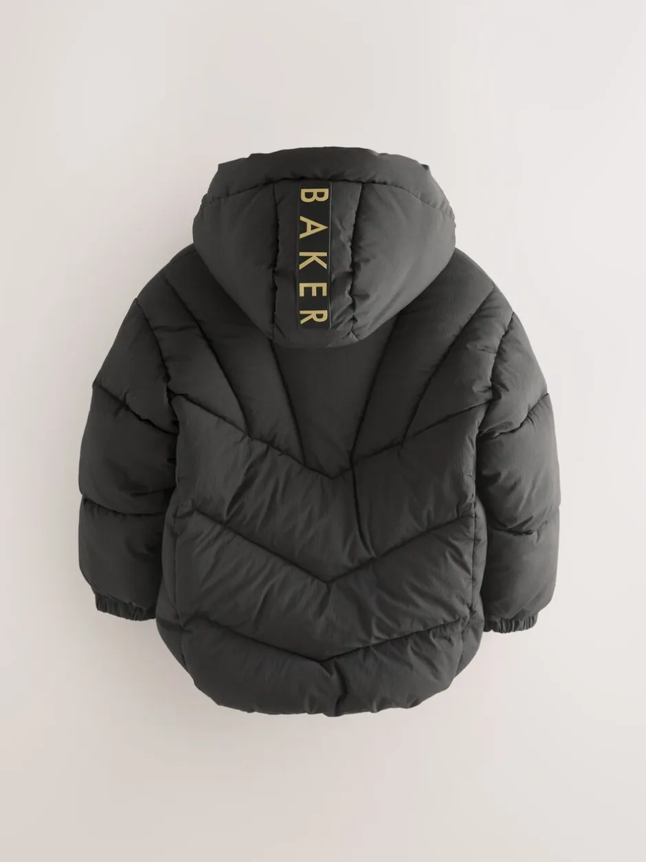 Schoolkleding|Jassen En Jacks*Baker by Ted Baker - Regenbestendige korte gewatteerde jas