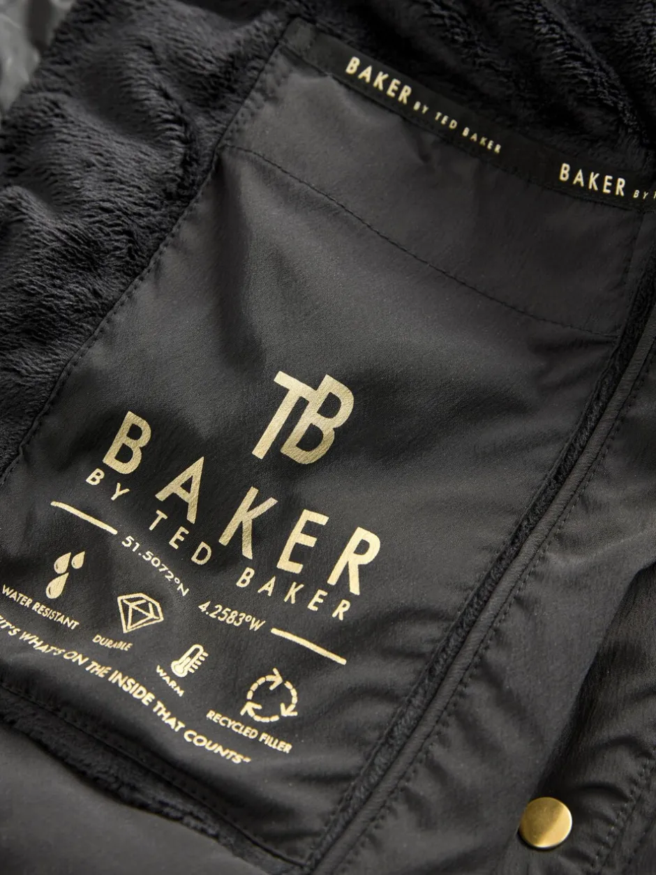 Schoolkleding|Jassen En Jacks*Baker by Ted Baker - Regenbestendige korte gewatteerde jas