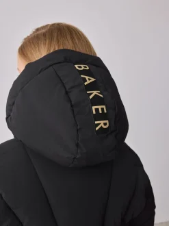 Schoolkleding|Jassen En Jacks*Baker by Ted Baker - Regenbestendige korte gewatteerde jas