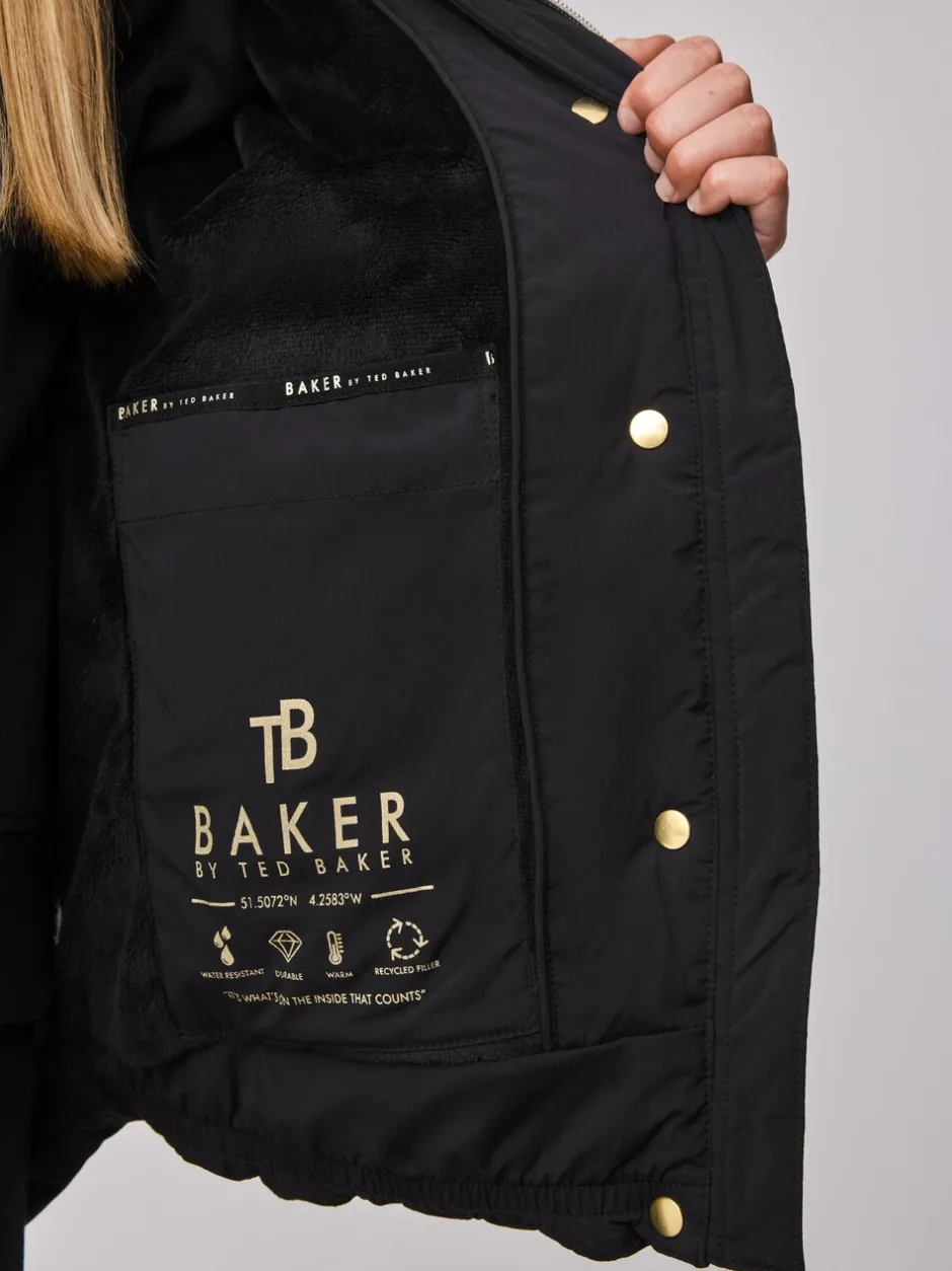 Schoolkleding|Jassen En Jacks*Baker by Ted Baker - Regenbestendige korte gewatteerde jas