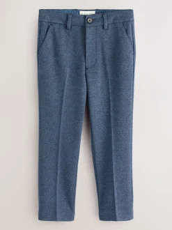 Kostuums En Herenvesten|Baker by Ted Baker Blue Jersey Suit Trousers