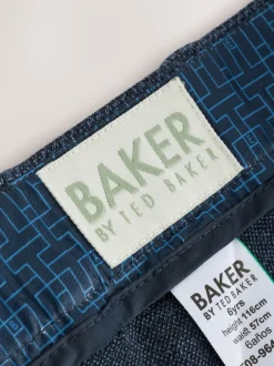 Kostuums En Herenvesten|Baker by Ted Baker Blue Jersey Suit Trousers