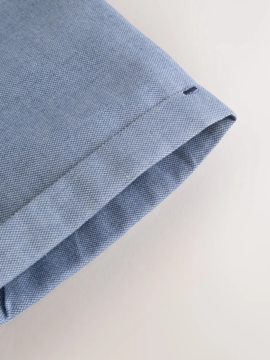 Shirts*Baker by Ted Baker Blue Short Sleeve Shirt with Bow Tie