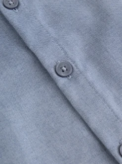 Shirts*Baker by Ted Baker Blue Short Sleeve Shirt with Bow Tie