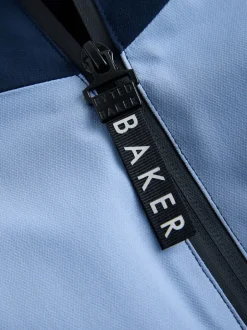 Jassen En Jacks*Baker by Ted Baker Blue Waterproof Padded Ski Coat