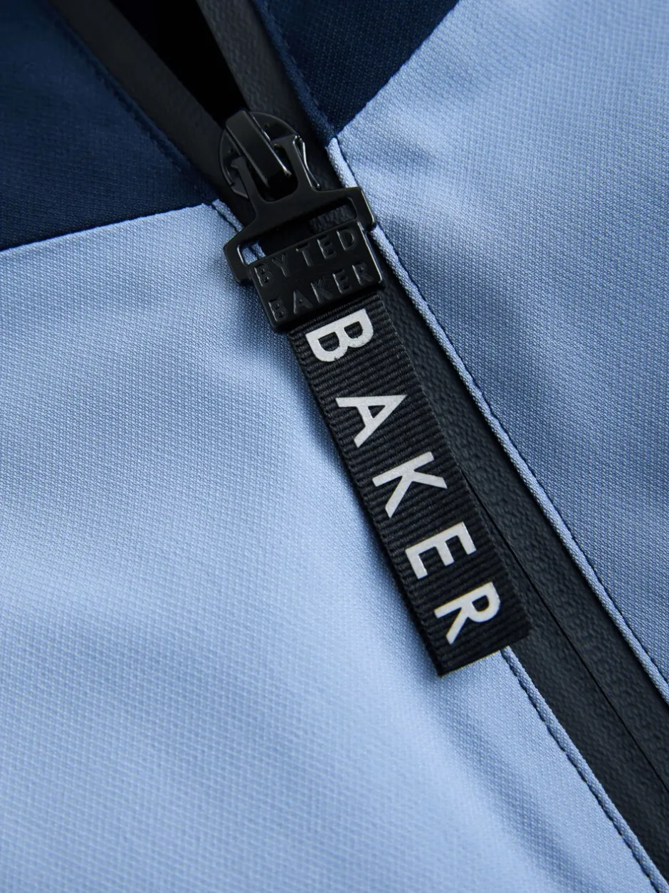 Jassen En Jacks*Baker by Ted Baker Blue Waterproof Padded Ski Coat