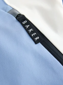 Jassen En Jacks*Baker by Ted Baker Blue Waterproof Padded Ski Coat