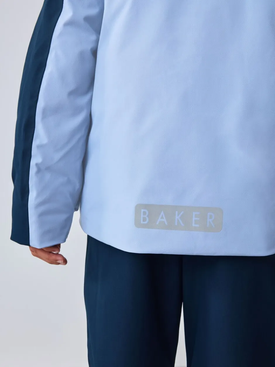 Jassen En Jacks*Baker by Ted Baker Blue Waterproof Padded Ski Coat