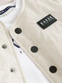 Jassen En Jacks|Broeken En Chino's|Baker by Ted Baker Bomber Jacket, T-Shirt and Joggers Set