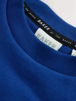 Joggingbroeken|Sweaters En Hoody´S|Baker by Ted Baker Cobalt Blue Oversized Sweatshirt and Joggers Set