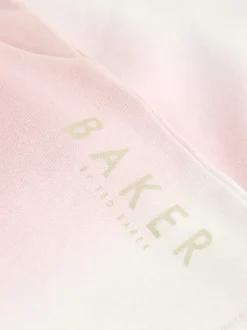 Shorts En Rokken|Baker by Ted Baker Pink/Lilac 2 Piece Ombre Sweatshirt & Shorts Set