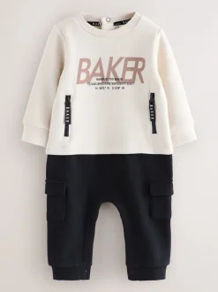 Rompertjes En Tuinbroeken*Baker by Ted Baker Stone Mockable Romper