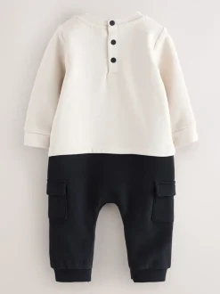 Rompertjes En Tuinbroeken*Baker by Ted Baker Stone Mockable Romper