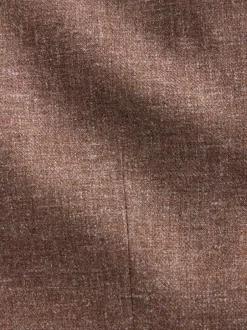 Vesten|Next Baksteenkleur - Gilet van linnenmix
