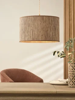 Lampenkappen|Verlichting*Next Bamboo Easy Fit Shade