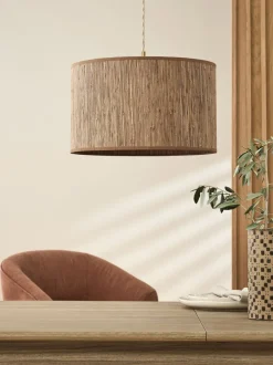 Lampenkappen|Verlichting*Next Bamboo Easy Fit Shade