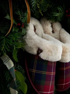 Pantoffels|Barbour ® Claudia Tartan Mule Slippers