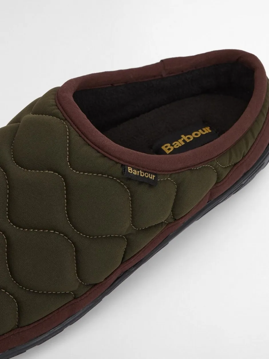Pantoffels|Barbour Outdale Quilted Slippers