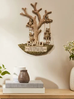 Canvassen En Kunst Voor Aan De Wand|Next Barnaby Bear Family wanddecoratie met boom