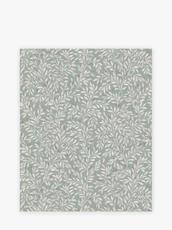 Behang|Next Behang met patroon van kleine blaadjes 10m Blauw