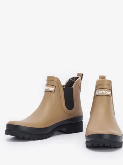 Laarzen|Barbour - ® Mallow Chelsea Wellington laarzen Beige