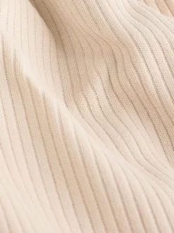Multipacks|Babypakjes En Babypyjama's|Next Beige - Verpakking van 3 babypyjama's met tweewegrits (0-2jr)