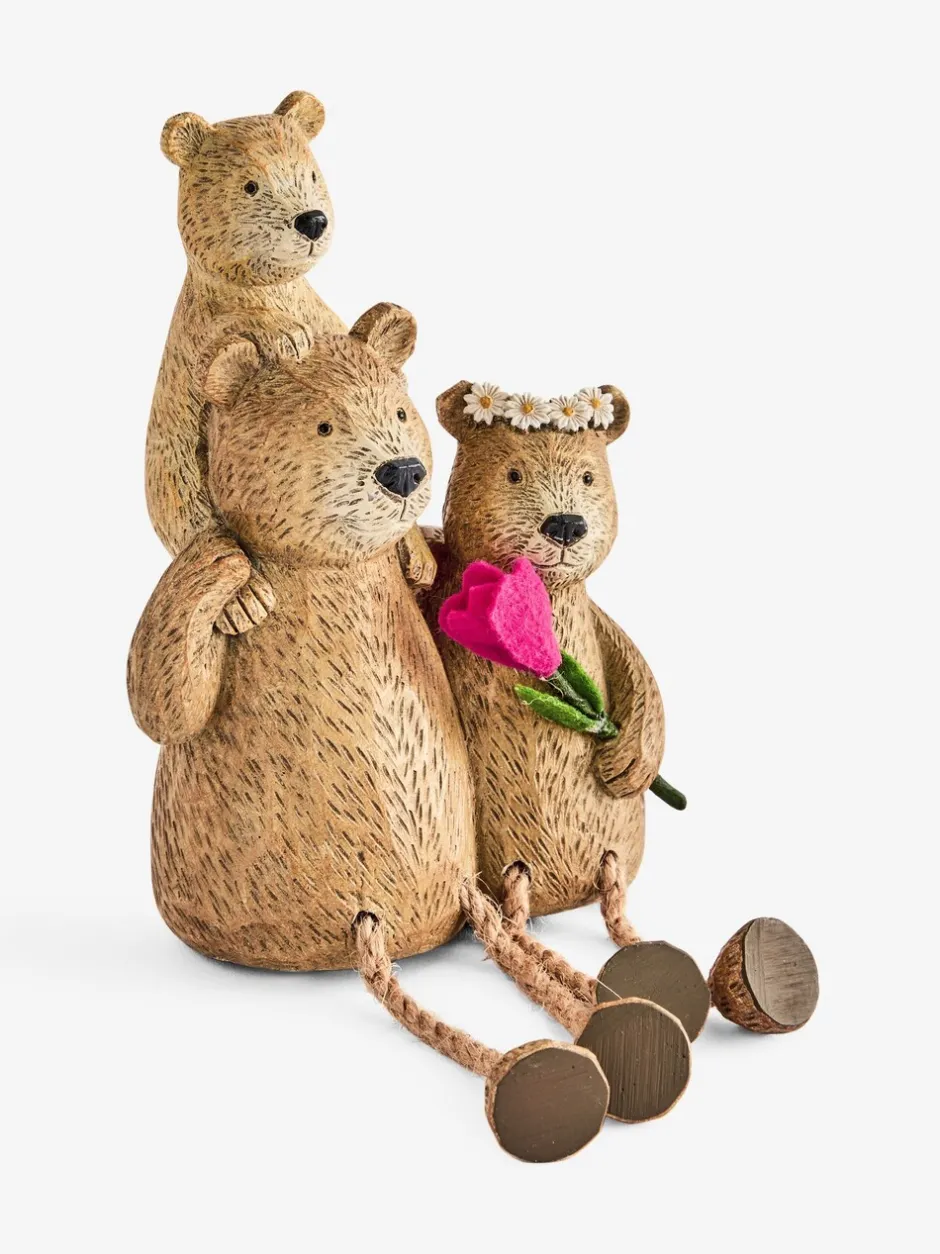 Decoraties*Next Bertie Bear Dangly Legs Family Ornament