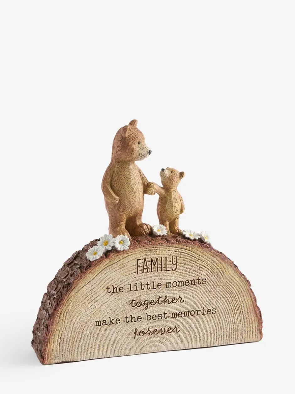 Decoraties*Next Bertie Bear Family Sentiment Ornament