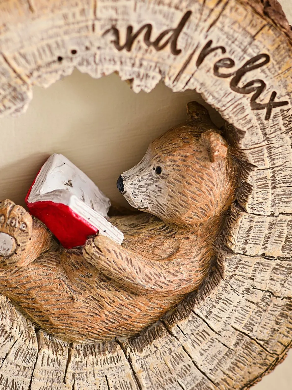 Decoraties|Next Bertie Bear Reading Hanging Decoration