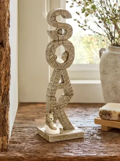 Decoraties|Next Bertie Beer Soak Woordblok Ornament