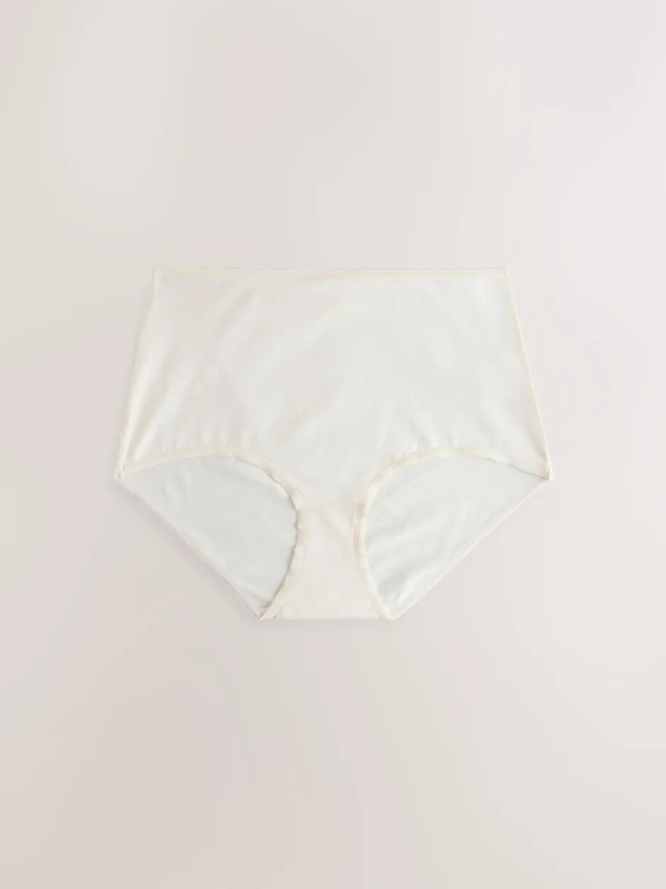 Onderbroeken*Next - Set van 7 slips met hoog katoengehalte Bessenkleur/roze