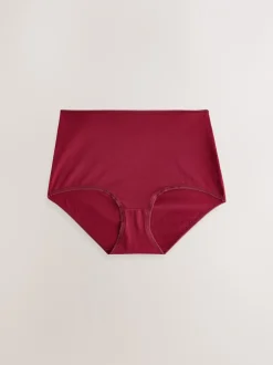 Onderbroeken*Next - Set van 7 slips met hoog katoengehalte Bessenkleur/roze