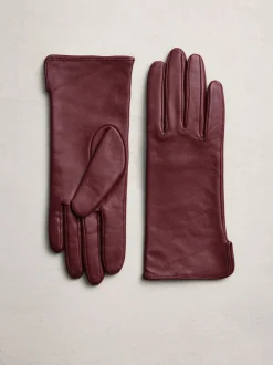 Mutsen, Handschoenen En Sjaals*Next Bessenrood - Leren handschoenen