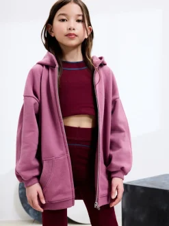 Sweaters En Hoody´S*Next Bessenroze - Hoodie met doorlopende rits (3-16 jr)