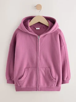 Sweaters En Hoody´S*Next Bessenroze - Hoodie met doorlopende rits (3-16 jr)