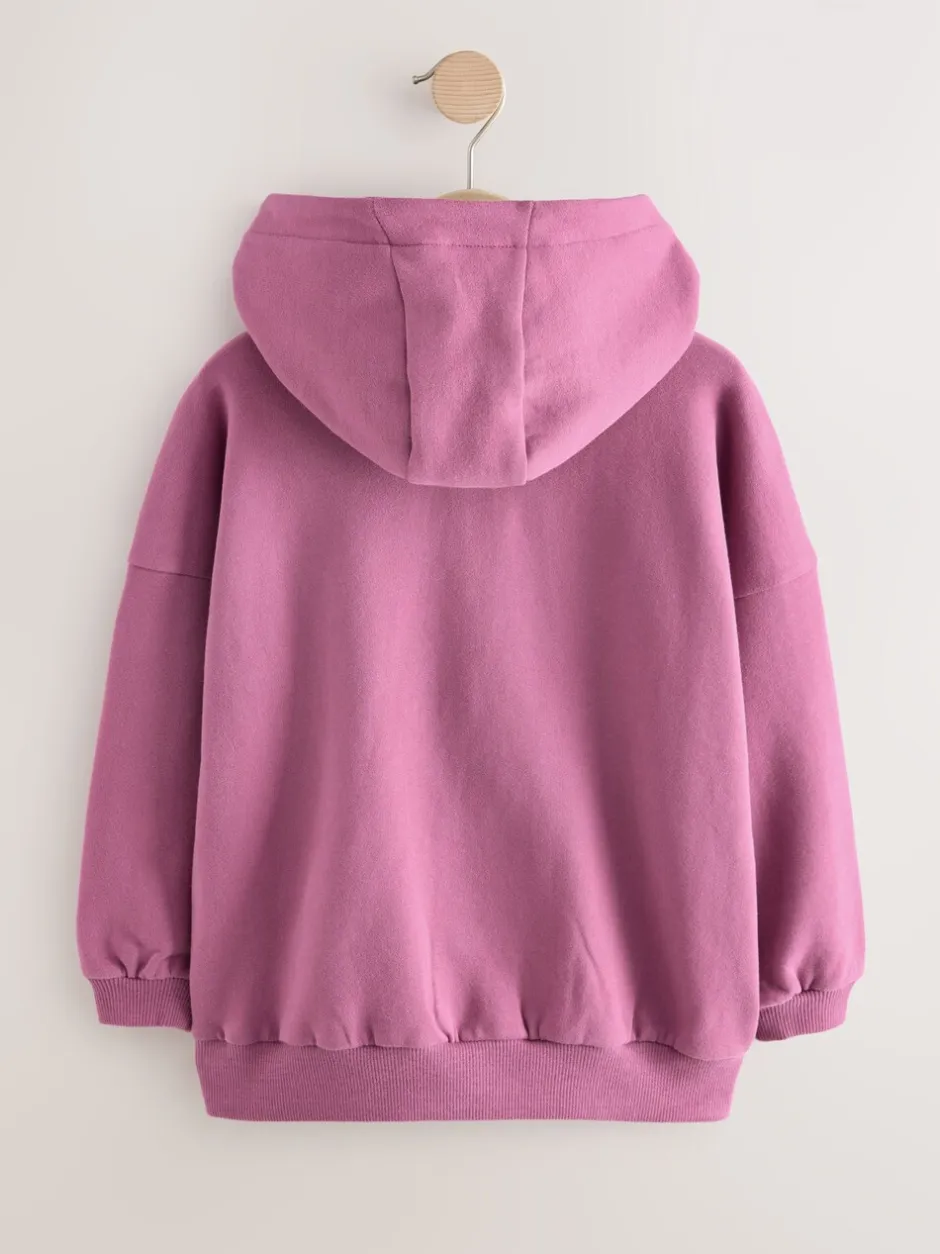 Sweaters En Hoody´S*Next Bessenroze - Hoodie met doorlopende rits (3-16 jr)
