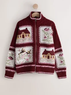 Gebreide Kleding|Next Bessenroze - House Knit Cardigan