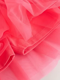 Tops|Tops|Next - Set van top en tutu-rok (3mnd-7jr) Bessenroze